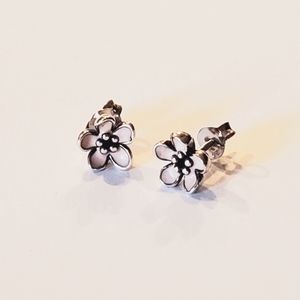 PANDORA Cherry Blossom Stud Earrings